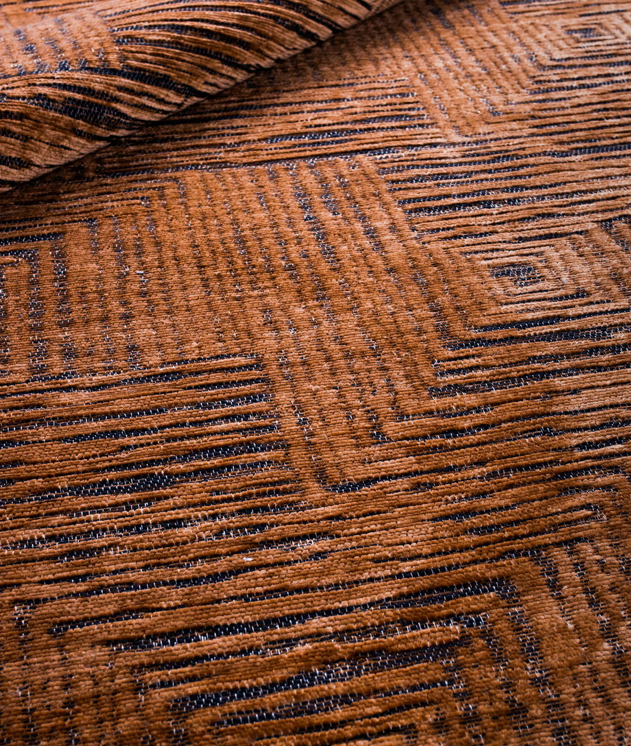 Zen Black Tile Carpet B3121A